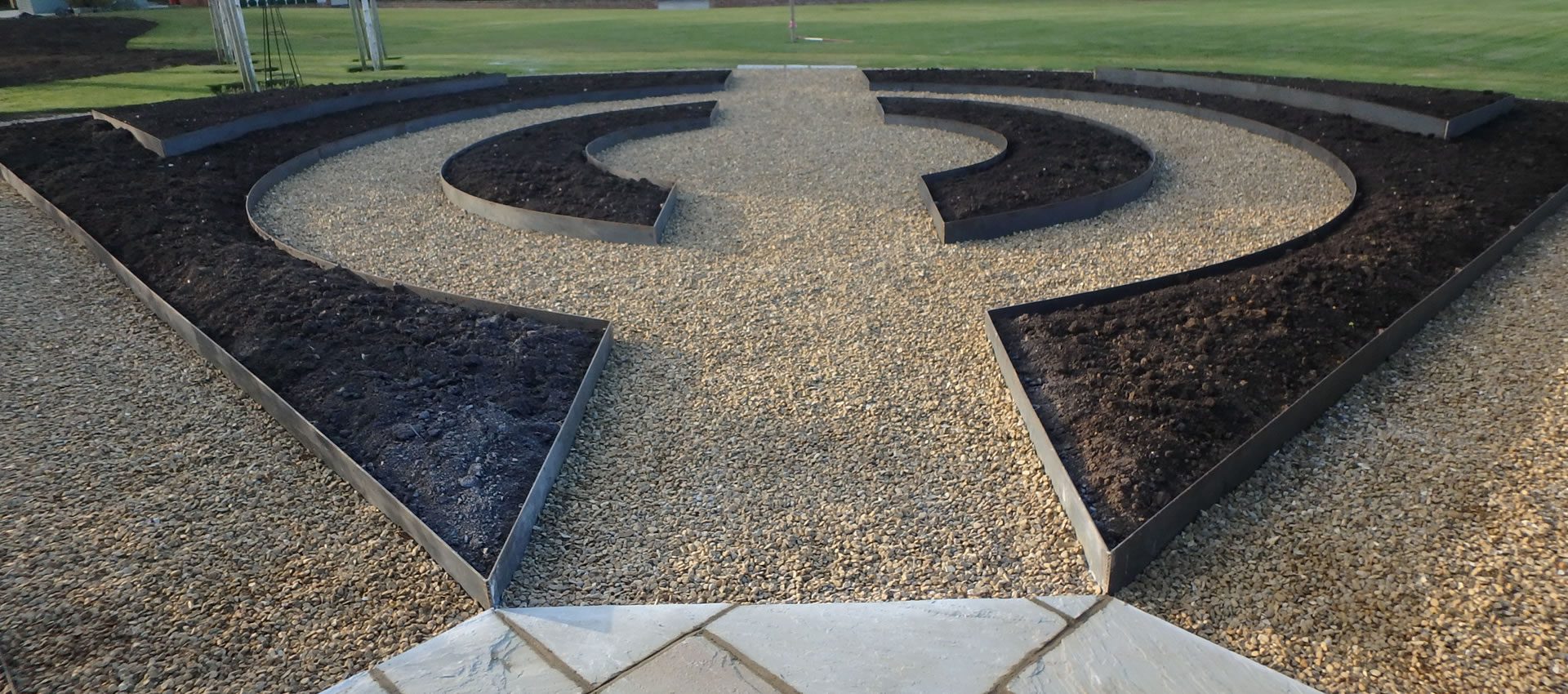 steel edging for raised beds in your garden