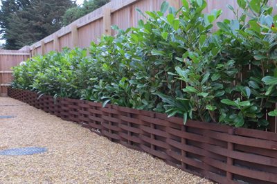 woven steel raised beds