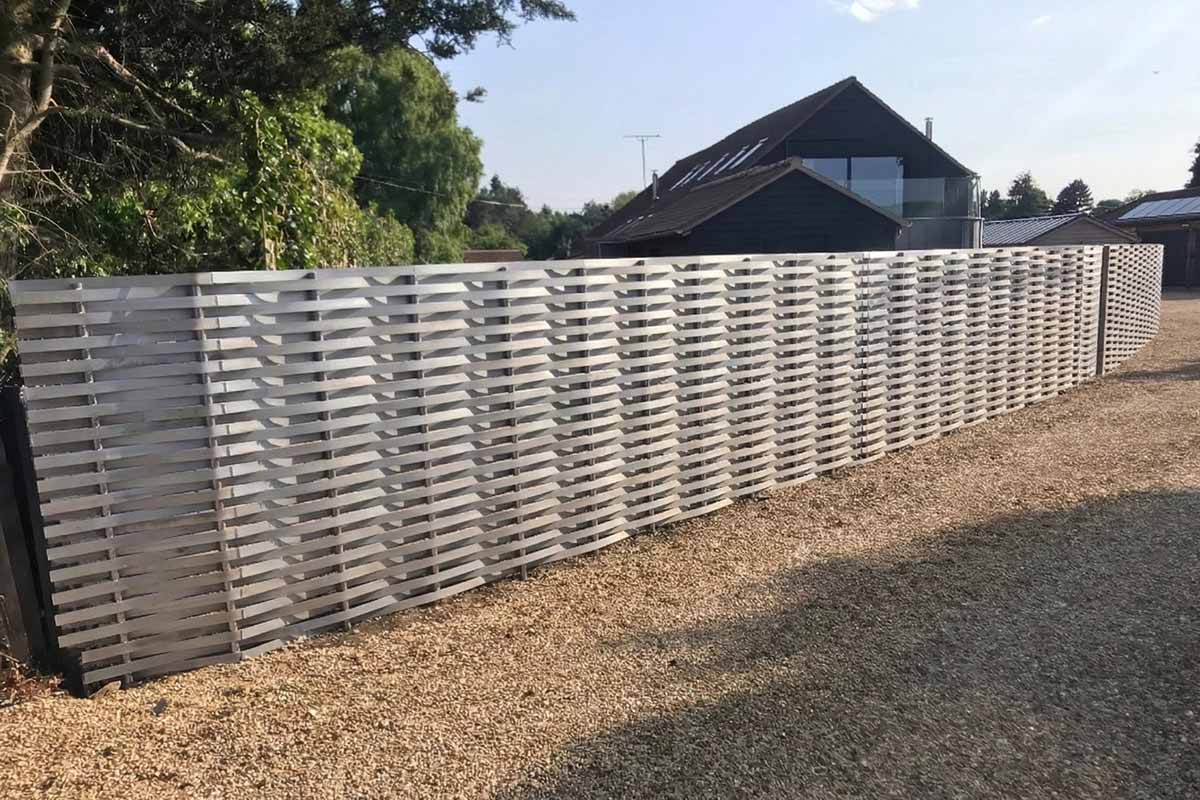 Woven Aluminium Fencing