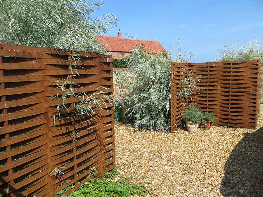 Woven Steel Fencing - Self Fit