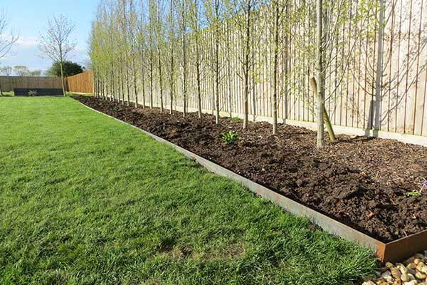 Lawn border metal steel edging