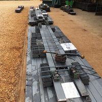 Steelscapes pallets of orders ready to deliver